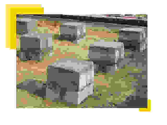 Фундамент столбчатый в Лысьве